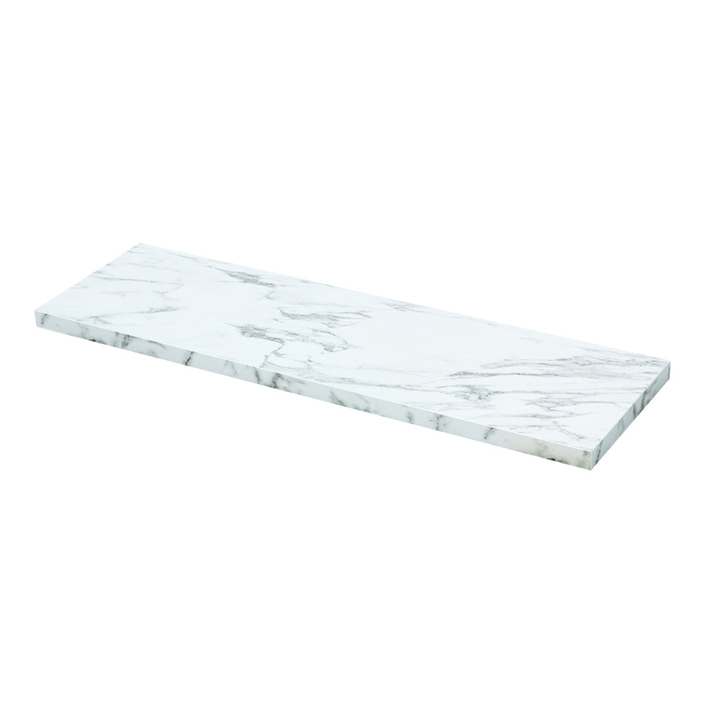 美容室 セット面になるストーンカラーウォールシェルフ　表面