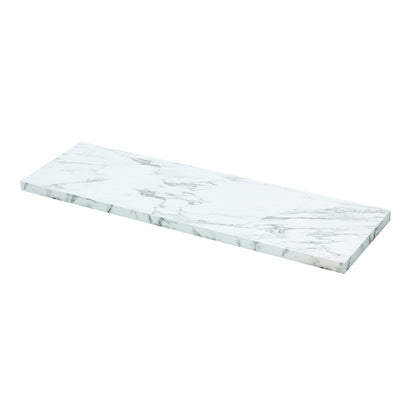 美容室 セット面になるストーンカラーウォールシェルフ　表面