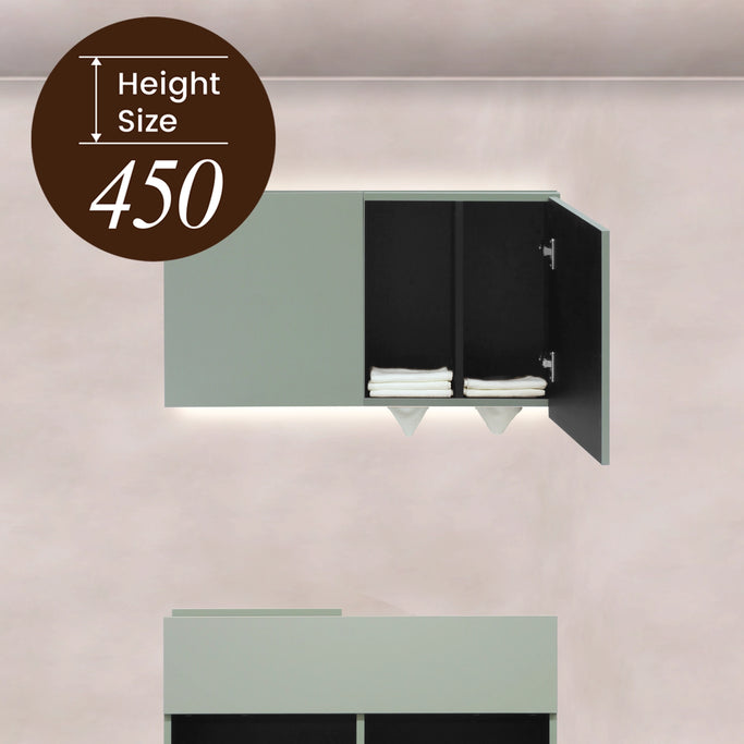 美容室・ヘアーサロン・シャンプーキャビネット・タオル収納・タオル