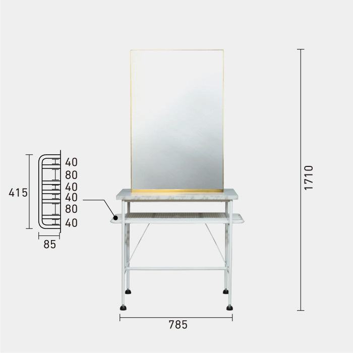 ゴールド×ストーン×ベージュ