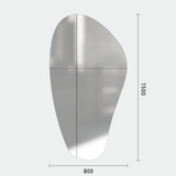 ウォールアートミラーのサイズ表