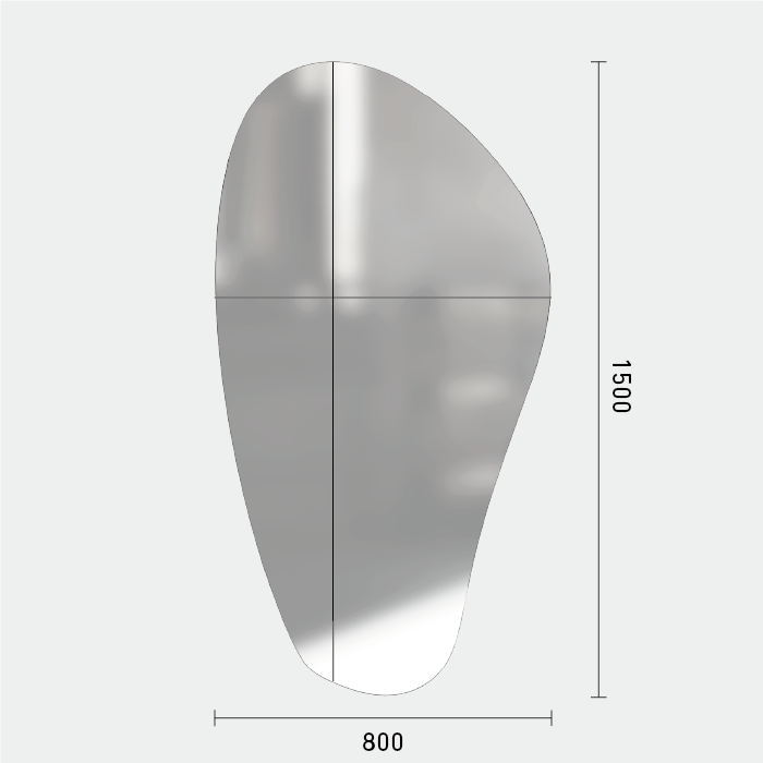 ウォールアートミラー14