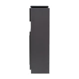 ダークグレー色フラットシャンプーキャビネット【下台】