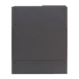 ダークグレー色フラットシャンプーキャビネット【下台】