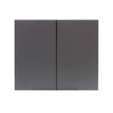 ダークグレー色フラットシャンプーキャビネット【上台】