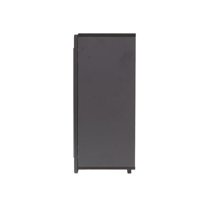 ダークグレー色フラットシャンプーキャビネット【上台】