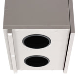 フラットシャンプーキャビネット上台405mm　ベージュグレー　詳細2