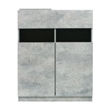 モルタル色シャンプーキャビネット【下台】正面