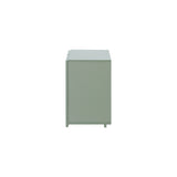 フラットシャンプーキャビネット【上台】高さ450mm アッシュグリーン色