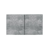 モルタル色シャンプーキャビネット【上台】正面