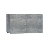 モルタル色シャンプーキャビネット【上台】斜め1