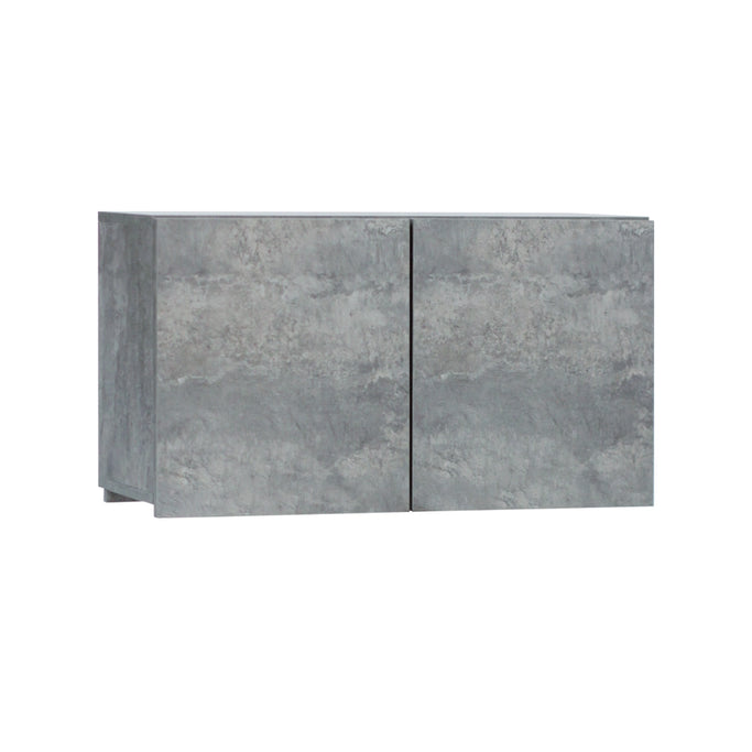 モルタル色シャンプーキャビネット【上台】斜め1