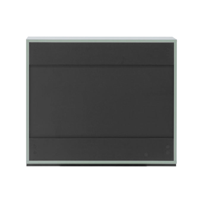 フラットシャンプーキャビネット【上台】アッシュグレー色