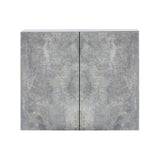 モルタル色シャンプーキャビネット【上台】正面