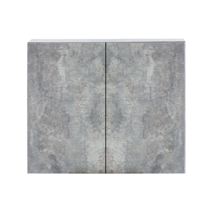 モルタル色シャンプーキャビネット【上台】正面