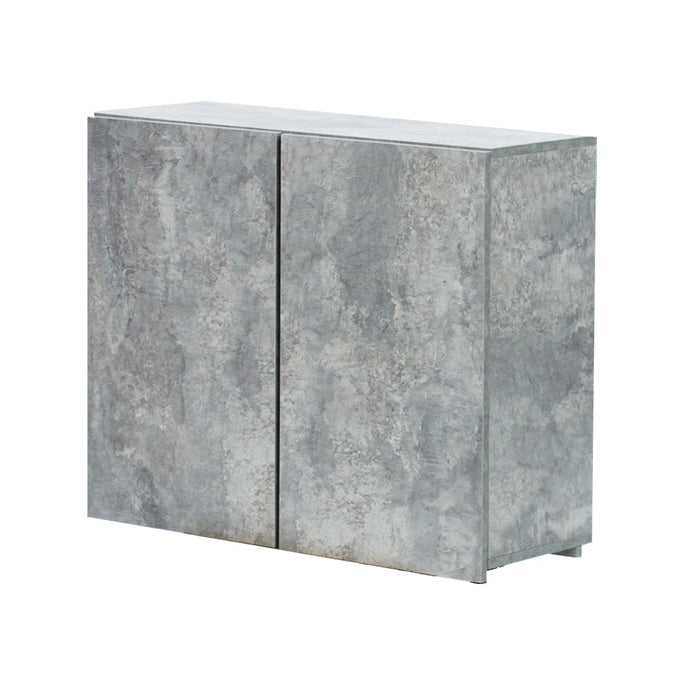 モルタル色シャンプーキャビネット【上台】斜め1