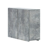 モルタル色シャンプーキャビネット【上台】斜め2