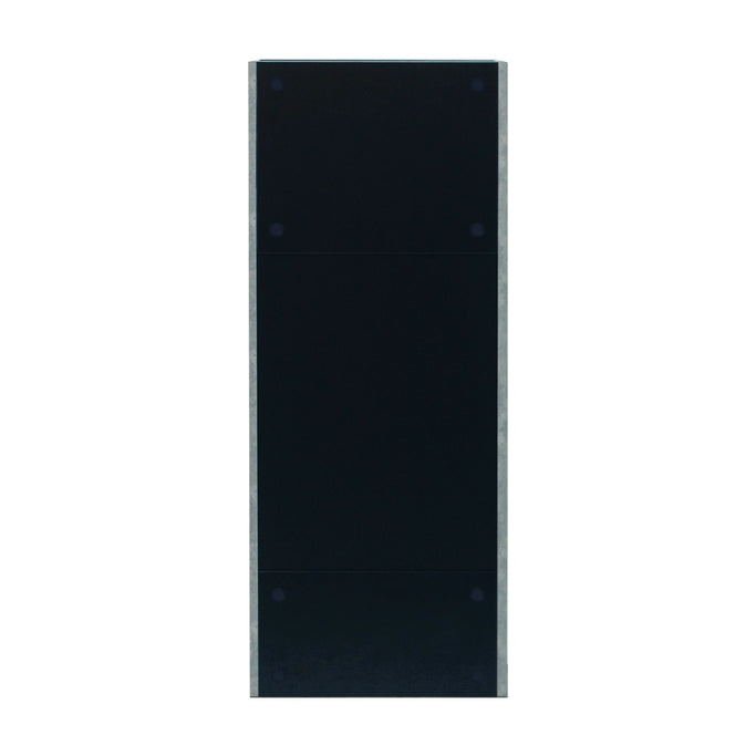 モルタル色シングル扉のシャンプーキャビネット【下台】裏面