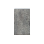 モルタル色シングル扉のシャンプーキャビネット【上台】正面