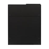 ブラック色シャンプーキャビネット【下台】裏面