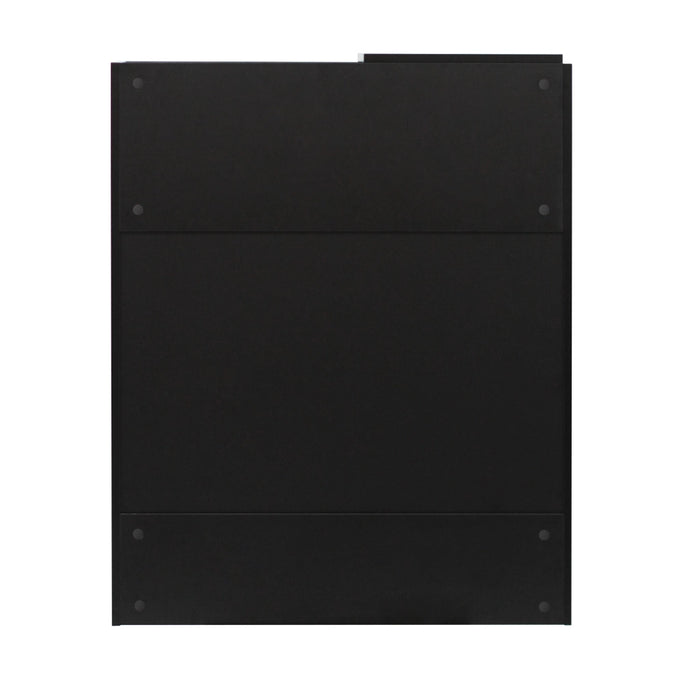 ブラック色シャンプーキャビネット【下台】裏面