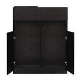 ブラック色シャンプーキャビネット【下台】中身の状態