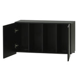 ブラック色フラットシャンプーキャビネット【上台450】中身の状態2