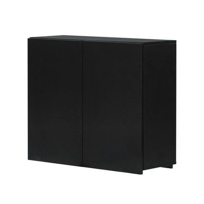 ブラック色シャンプーキャビネット【上台】斜め2