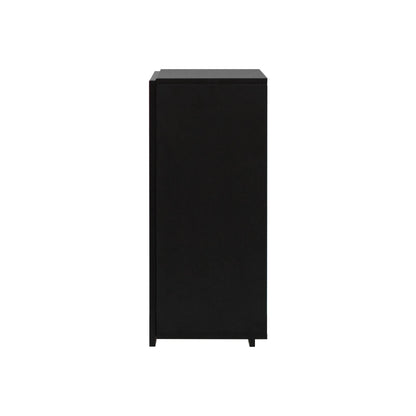 ブラック色シャンプーキャビネット【上台】横面