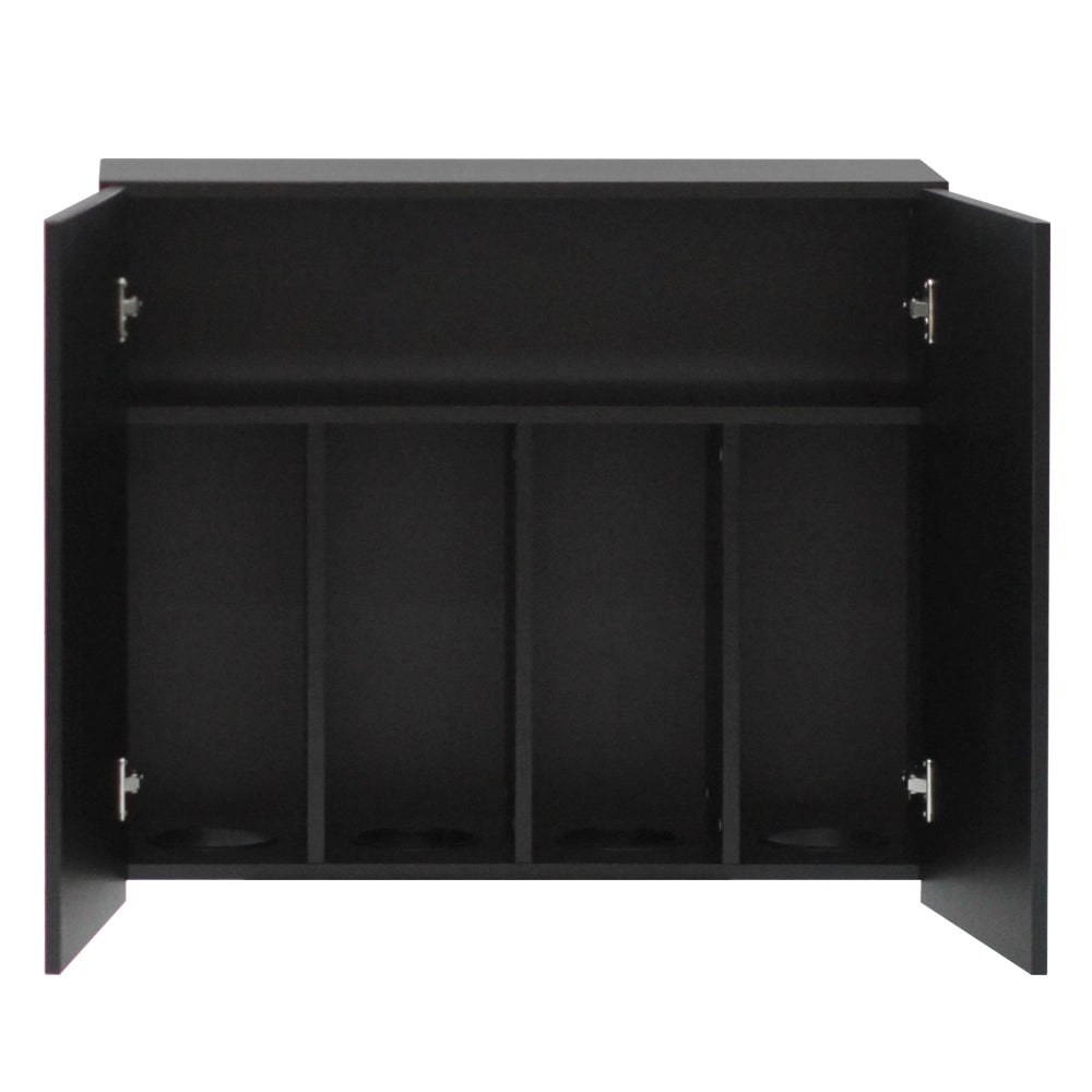 ブラック色シャンプーキャビネット【上台】中身の状態