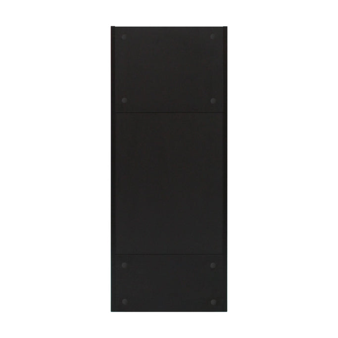 ブラック色シングル扉のシャンプーキャビネット【下台】裏面