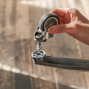 取り外し・交換可能の万能キャスター