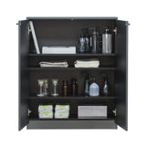 ダークグレー色ストック型キャビネット下台の詳細