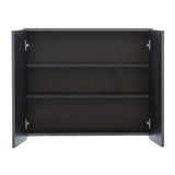 ダークグレー色ストック型キャビネット上台の詳細