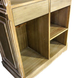 シャビーウッド色レジカウンターの詳細