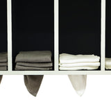 ホワイト色モールディングありシャンプーキャビネット【上台】の詳細