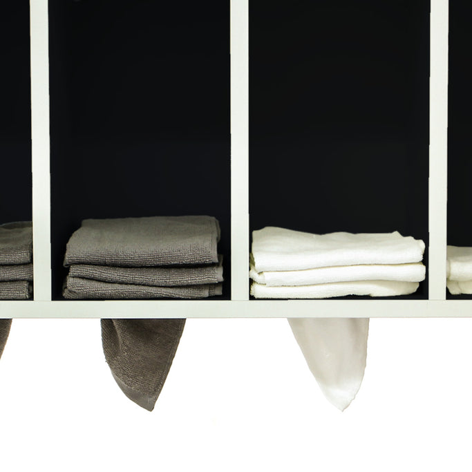 ホワイト色モールディングありシャンプーキャビネット【上台】の詳細