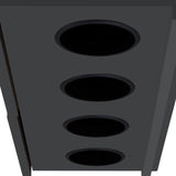 ダークグレー色フラットシャンプーキャビネット【上台】の詳細