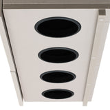 ベージュグレー色フラットシャンプーキャビネット【上台】の詳細