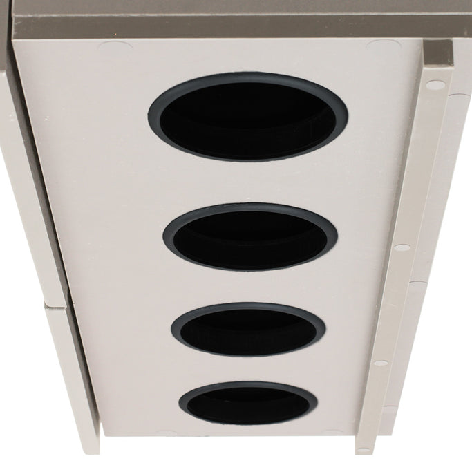 ベージュグレー色フラットシャンプーキャビネット【上台】の詳細