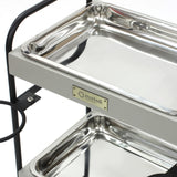 3段ウッドワゴンステンレストレイ3枚の詳細