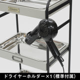 ウッドワゴンのドライヤーホルダー使用例