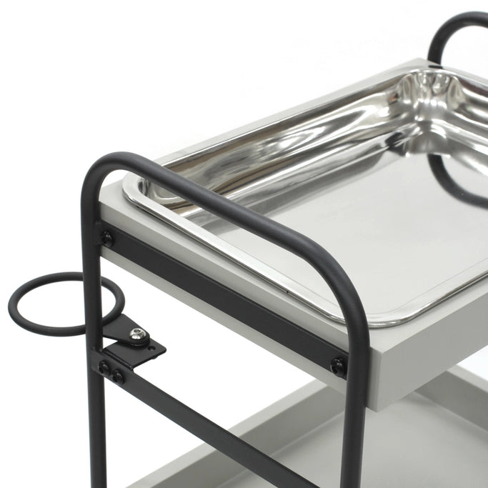 2段引き出しウッドワゴンの詳細