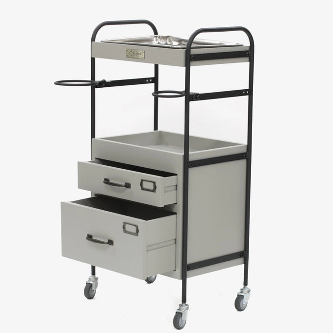 2段引き出しウッドワゴンの詳細