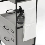 2段引き出しウッドワゴンの詳細