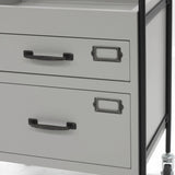 2段引き出しウッドワゴンの詳細