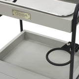 2段引き出しウッドワゴンの詳細