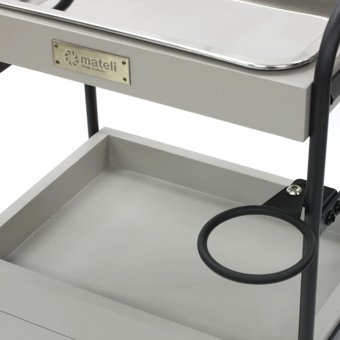 2段引き出しウッドワゴンの詳細