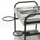 2段引き出しウッドワゴンの詳細