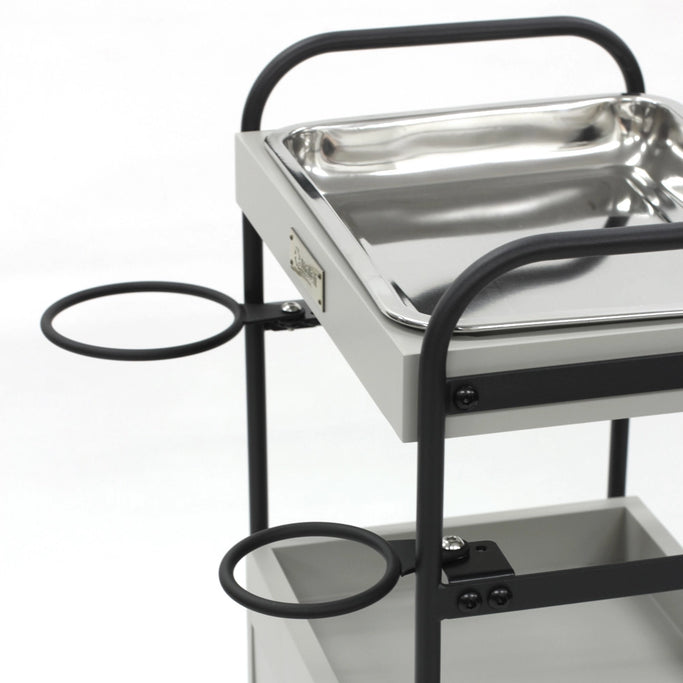 2段引き出しウッドワゴンの詳細